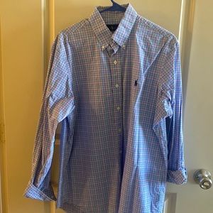 Plaid Ralph Lauren polo shirt